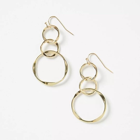 Anthropologie Jewelry - "Atmospheric Hoops" Earrings